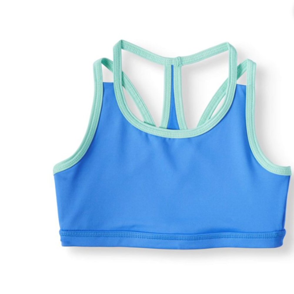 Bra sports girls new sizes XL (14-16) 88% polyester 12% spandex Avia